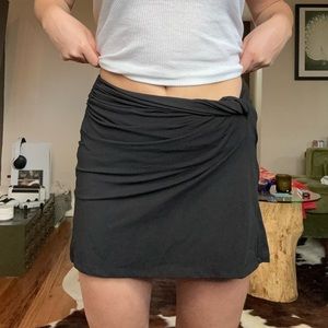 Never worn Beaufille black mini skirt